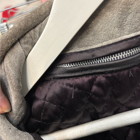 Vintage 70's Grey Suede Trench - Picture 7 of 7